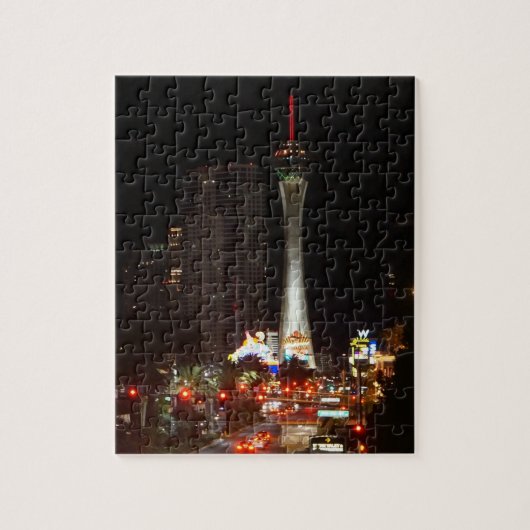 Stratosphere Tower Las Vegas #1 Puzzle Legpuzzel (Verticaal)