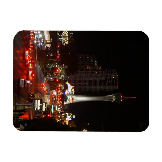 Stratosphere Tower Las Vegas Photo Magnet Magneet (Horizontaal)