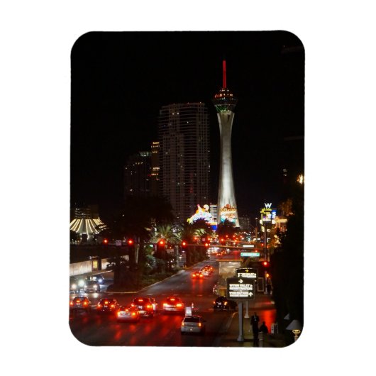 Stratosphere Tower Las Vegas Photo Magnet Magneet (Verticaal)