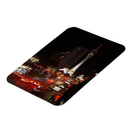 Stratosphere Tower Las Vegas Photo Magnet Magneet (Linkerzijde)