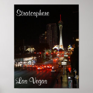 Stratosphere Tower Las Vegas Poster