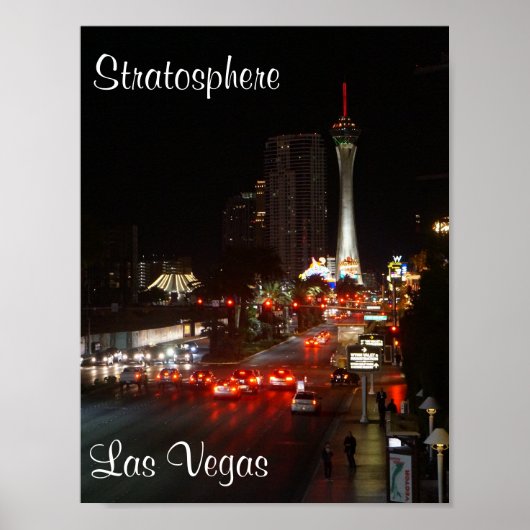 Stratosphere Tower Las Vegas Poster (Voorkant)