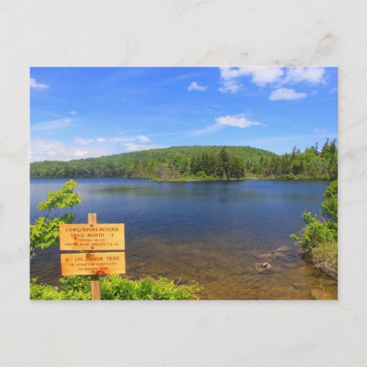 Stratton Pond op de Long Trail Vermont Briefkaart (Voorkant)