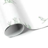 Stratton Toile cadeauverpakking - groen Cadeaupapier (Rol Hoek)