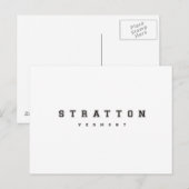 Stratton Vermont Briefkaart (Voorkant / Achterkant)