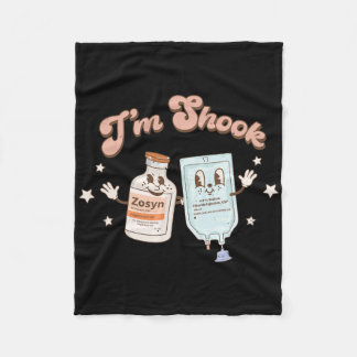 Stratton Vermont Graphic Distressed  Snowbo Fleece Deken