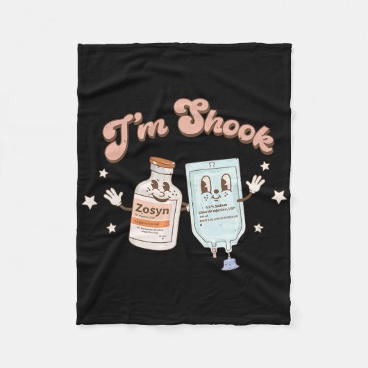 Stratton Vermont Graphic Distressed  Snowbo Fleece Deken (Voorkant)