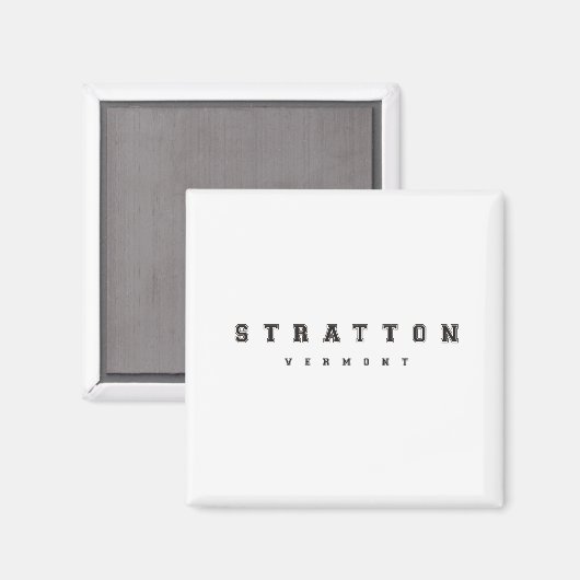 Stratton Vermont Magneet (Voorkant / Achterkant)