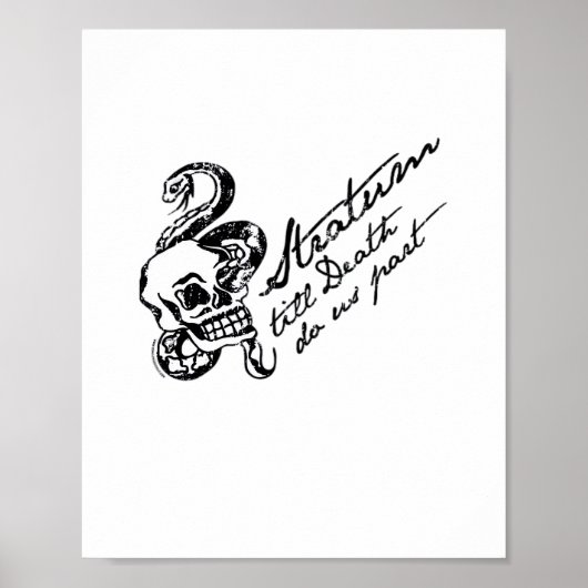 Stratum tot de dood maakt ons deel poster (Voorkant)
