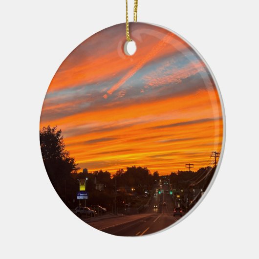 Stratus Sunset Ornament (Links)