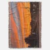 Stratus Zonsondergang Deken (Voorkant Verticaal)