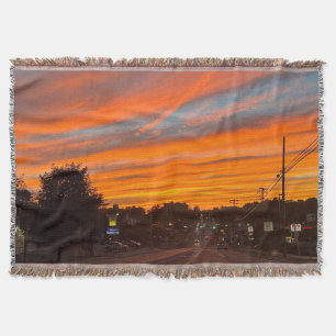 Stratus Zonsondergang Deken