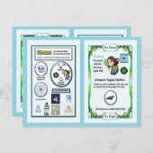 Strauna - Strontium Trading Kaart (Voorkant / Achterkant)