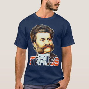 strauss johann strauss t-shirt