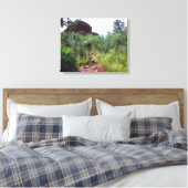 Straussen Back Trail Canvas Afdruk (Insitu (Slaapkamer))