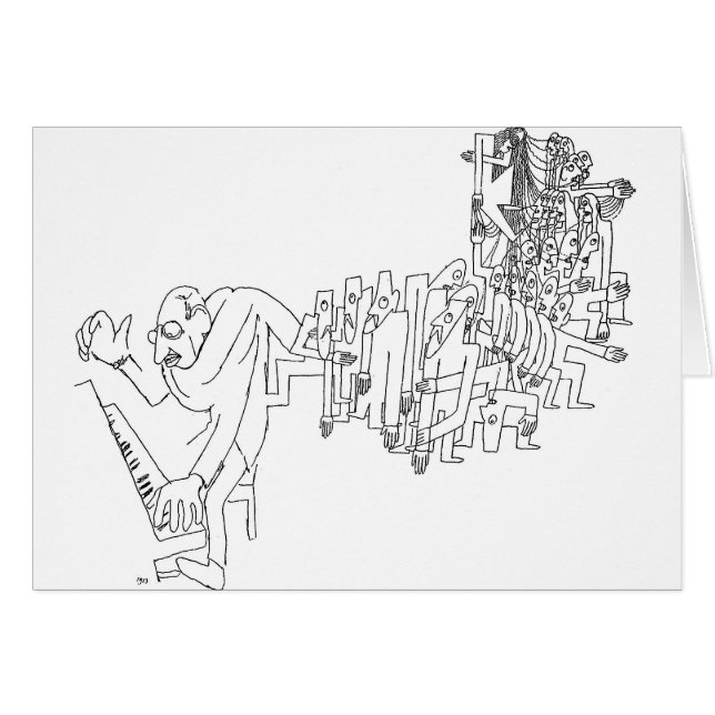 Stravinsky Piano (Voorkant Horizontaal)