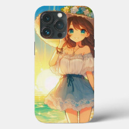 Straw Hat Girl Case-Mate iPhone Case