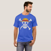 Straw Hat Jolly Roger boy T-shirt (Voorkant volledig)