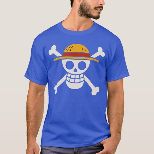 Straw Hat Jolly Roger boy T-shirt (Voorkant)