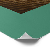 Straw Pet en Daisies Art Poster - SRF (Hoek)