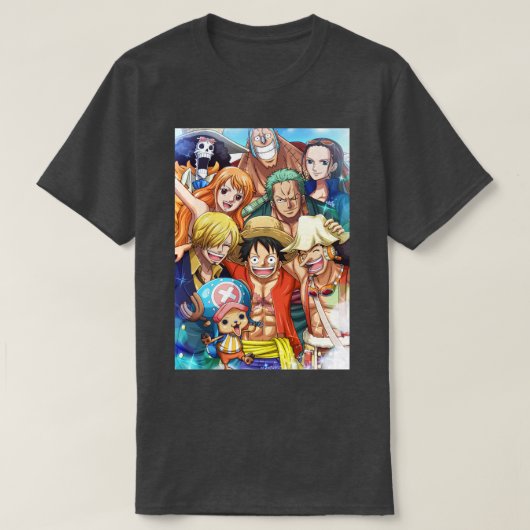 Straw Petten One Piece 1 T-shirt (Design voorkant)