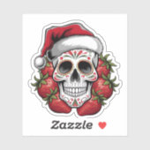 Straw Santa Dag van de Doden Sticker (Vel)