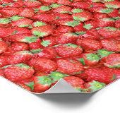 Strawbearry - Verborgen 3D-afdrukken Poster (Hoek)