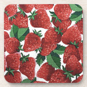 Strawberries and Cream Bier Onderzetter (Voorkant)