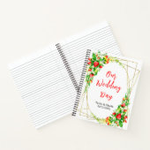 Strawberries and Daisies Wedding Planner Notitieboek (Binnen)