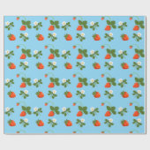 Strawberries Cadeaupapier (Vlak)