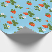 Strawberries Cadeaupapier (Hoek)