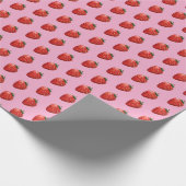 Strawberries Cadeaupapier (Hoek)