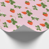 Strawberries Cadeaupapier (Hoek)