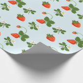 Strawberries Cadeaupapier (Hoek)