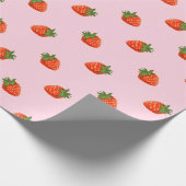 Strawberries Cadeaupapier (Hoek)