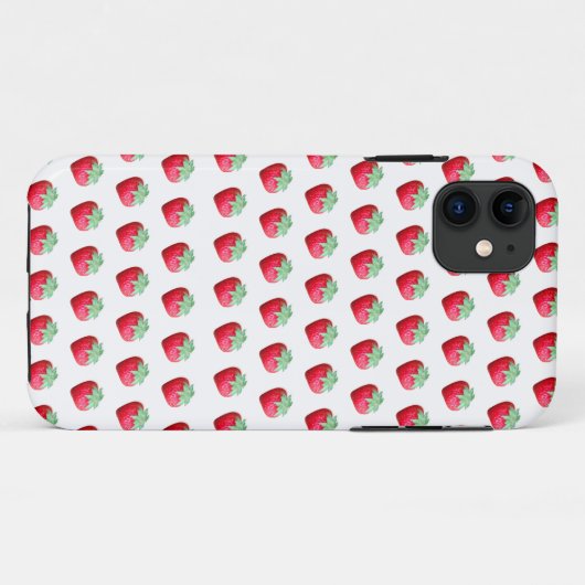 Strawberries Case-Mate iPhone Case (Achterkant (horizontaal))