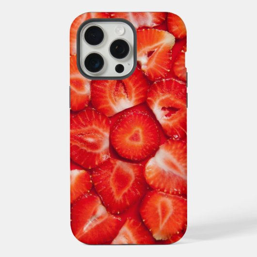 Strawberries Case-Mate iPhone Hoesje 15 Pro Max Case (Achterkant)