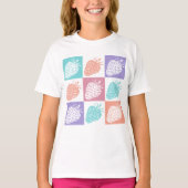 Strawberries Colorful Summer T-shirt (Voorkant)