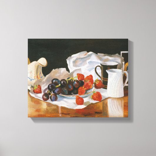 Strawberries & Cream 2004 Canvas Afdruk (Voorkant)