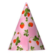 Strawberries Feesthoedjes (Achterkant)