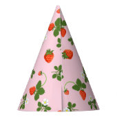 Strawberries Feesthoedjes (Achterkant)