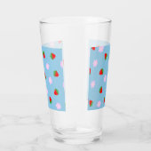 Strawberries & Flowers Glas (Rechts)
