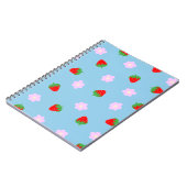 Strawberries & Flowers Notitieboek (Linkerzijde)