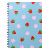 Strawberries & Flowers Notitieboek (Voorkant)