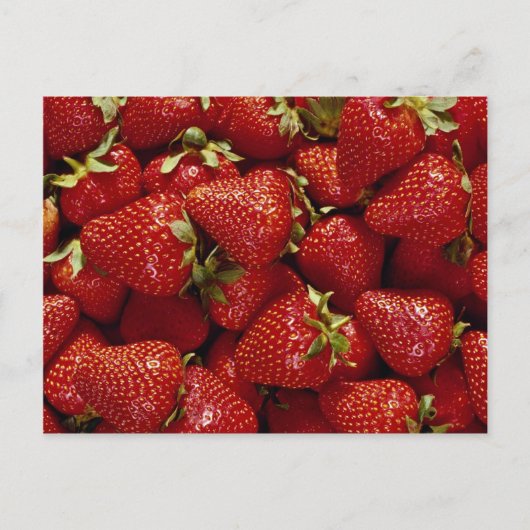 Strawberries Foto Briefkaart (Voorkant)