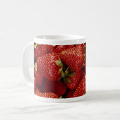 Strawberries Foto Koffiemok (Voorkant links)