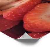 Strawberries Foto Poster (Hoek)
