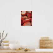 Strawberries Foto Poster (Keuken)