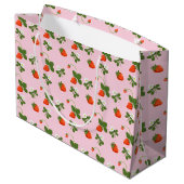 Strawberries Groot Cadeauzakje (Achterkant Gekanteld)