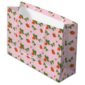 Strawberries Groot Cadeauzakje (Voorkant Gekanteld)